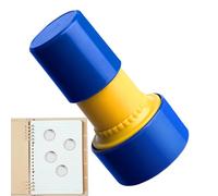 Tampon d'horloge pour Enfant - Jouet d'apprentissage Portable interactif, Outil d'enseignement du Temps, Jeu créatif Facile à Presser | Parfait pour Les en Classe, Peinture à la Maison,