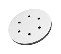 Tampon D'interface de Ponçage Souple de 150 Mm de Diamètre, Tampon de Coussin pour Patins de Ponçage avec Réduction des Vibrations pour Rectifieuses Pneumatiques et électriques (6 pouces 6