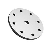 Tampon D'interface de Ponçage Souple de 150 Mm de Diamètre, Tampon de Coussin pour Patins de Ponçage avec Réduction des Vibrations pour Rectifieuses Pneumatiques et électriques (6 pouces 9