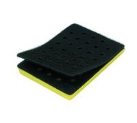 Mirka Plaque de support 8295340111 — 75 x 100 mm, poignée 33 trous, taille moyenne