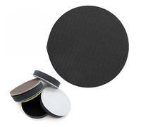 Tampon d'interface en éponge, 125 mm, 20 mm d'épaisseur, mousse souple pour protection de ponceuse orbitale et réduction des vibrations, support de meulage de contour fin