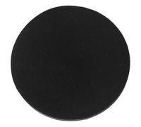 Tampon d'interface en éponge douce pour disques abrasifs - Support tampon de 5,2 à 15,2 cm pour polir les surfaces inégales - Adaptateur en mousse légère pour outils électriques - Blanc (12,7 cm)