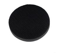Tampon d'interface en éponge douce pour disques abrasifs - Support tampon de 5,2 à 15,2 cm pour polir les surfaces inégales - Adaptateur en mousse légère pour outils électriques - Blanc (7,6 cm)