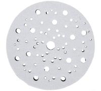 Tampon d'interface en éponge souple de 15,2 cm pour ponceuse orbitale, coussin en mousse à 70 trous pour disques de polissage, crochet et boucles de 150 mm couche de support de ponçage