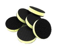 Tampon d'interface en mousse PU, 2 pouces, 50mm, 2 pièces, support de ponceuse, polissage for disque de ponçage à crochet et boucle, outils abrasifs en papier de verre