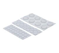 Tampon Élastique Set, 46-Pc., Auto-Adhésif, Transparent