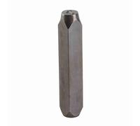 Tampon en Acier, Poinçon en Métal, pour Personnaliser le Cuir, Bijoux étoile/cœur/croix de 6mm (forme de croix)