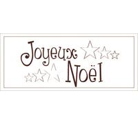 Tampon En Bois Joyeux Noel 1