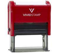 Tampon en caoutchouc auto-encreur de base pay en totalit (encre rouge) - Grand