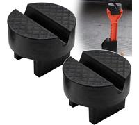 tampon en caoutchouc pour cric universel chevalets tampons pour pont élévateur de voiture Protection pour batterie et cadre Cric Adaptateur en Caoutchouc Compatible