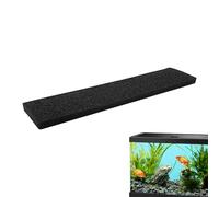 Tampon en mousse filtrant pour aquarium, tampons filtrants pour aquarium,Tapis de remplissage pour aquarium|Mousse filtrante d'aquarium noire facile à couper, filtre à eau d'aquarium pour filtre d'é