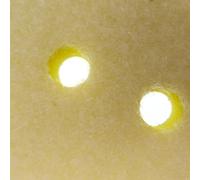 Tampon en mousse pour ponceuse orbitale 125 mm 8 trous pour polisseuse DA avec interface jaune et noire - Compatible avec Orb aléatoire de 12,7 cm