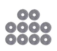 Tampon En Tissu De Vadrouille, Compatible Avec Roborock, P20 PRO/G20s Ultra/Saros 10R/Qrevo Curv/Qrevo Edge/Q Revo/Qrevo MaxV/QV 35A/P10pro Robot Aspirateur(10pcs)