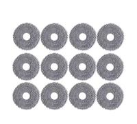 Tampon En Tissu De Vadrouille, Compatible Avec Roborock, P20 PRO/G20s Ultra/Saros 10R/Qrevo Curv/Qrevo Edge/Q Revo/Qrevo MaxV/QV 35A/P10pro Robot Aspirateur(12pcs)