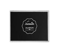 Tampon encreur, 12,7 x 10,2 cm, lavable, non toxique, pour empreintes de pieds de bébé, noir