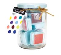 Tampon Encreur 2,5 Cm Assortiment De 10 Couleurs