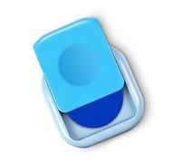 Tampon encreur à empreintes digitales à séchage rapide, tampon encreur professionnel pour Documents financiers de bureau, vérification d'identité de contrat, encres en plastique