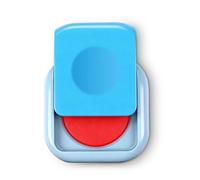 Tampon encreur à empreintes digitales à séchage rapide, tampon encreur professionnel pour Documents financiers de bureau, vérification d'identité de contrat, encres en plastique