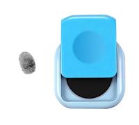 Tampon encreur à empreintes digitales à séchage rapide, tampon encreur professionnel pour Documents financiers de bureau, vérification d'identité de contrat, encres en plastique