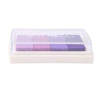Tampon encreur aquarelle Confluent, tampon encreur dégradé de couleurs pour tampon en caoutchouc, décoration de scrapbooking, éponge sûre (Gradient violet)