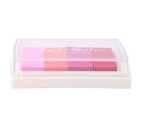 Tampon encreur aquarelle Confluent, tampon encreur dégradé de couleurs pour tampon en caoutchouc, décoration de scrapbooking, éponge sûre (Gradient rose)