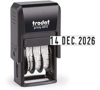 Tampon encreur automatique dateur standard Trodat Printy 4810，DD M YYYY Ou YYYY-MM-DD (DD M YYYY)