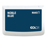 Colop Tampon encreur MAKE 1 Noble Blue 50 x 90 mm - pour tampon manuel traditionnel et créatif