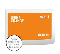 Colop Tampon encreur Make 1 – 50 x 90 mm – Orange – pour tampon manuel traditionnel et créatif