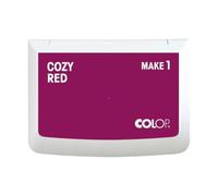 COLOP Tampon encreur MAKE 1 50 x 90 mm cozy red pour tampon manuel et créatif