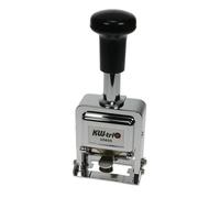 Tampon Encreur De Decoration Kw-Trio - 02060 - Numeroteur Automatique Argent/Noir