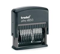 Tampon encreur de decoration Trodat Printy numeroteur 48313