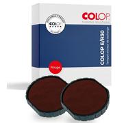 Colop Recharges pré-encrées Printer R30 Rouge – Lot de 2