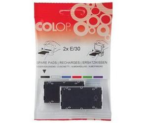 Tampon encreur de rechange E/12/2, bleu/rouge