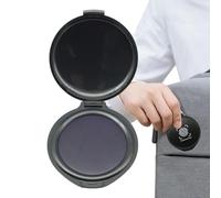 Tampon encreur d'empreintes digitales - Dispositif d'empreinte digitale sans encre, bloc-notes portable | Fournitures de certification de vérification d'identification, outil d'application de sécurité