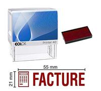 Tampon encreur Facture COLOP Printer 40 59x23mm Rouge