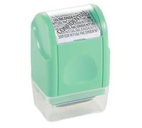 Tampon Encreur Masqueur d'Adresse | Masqueur Sécurisé Adresses - Tampon Confidentialité contre le Vol d'Identité pour Documents Notariaux Courrier Bancaire Comptabilité Personnelle