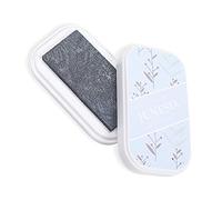 Tampon encreur pailleté de couleur métallique pour loisirs créatifs, tampon encreur lavable pour tampons en caoutchouc, papier, bois (UM-22 gris)