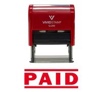 Tampon encreur payant (rouge) - Moyen