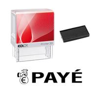 Tampon encreur Payé COLOP printer 20 38x14mm Noir