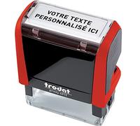 Tampon encreur personnalisable avec votre propre texte, Trodat Printy 4915, dimensions : 69x24 mm, pour 6 lignes de texte maximum, encre incluse, rechargeable