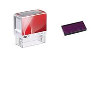 Tampon encreur Personnalisé 5 lignes COLOP Printer 40 59x23mm pour adresse et raison sociale Violet