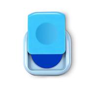 Tampon encreur portable pour empreintes digitales - Séchage rapide - Pour documents financiers, chèques de contrat, comptabilité