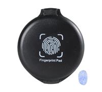 Tampon encreur pour empreintes digitales - Séchage rapide - Fournitures de notaire pour identification de sécurité - Impression de pouce à séchage rapide pour les situations d'urgence