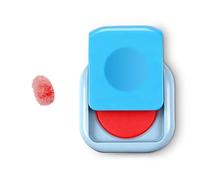 Tampon encreur pour tampons d ' affaires de bureau, encres portables à empreintes digitales, séchage rapide pour les documents financiers de bureau, les contrôles de contrats, encres professionnelles