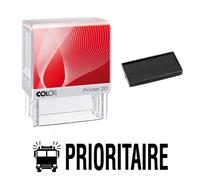 Tampon Encreur Prioritaire Colop Printer 20 38x14mm Noir