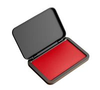 Tampon encreur professionnel à empreintes digitales, tampon encreur professionnel à séchage rapide pour la vérification des documents de bureau et la comptabilité bancaire