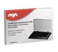 Tampon Encreur Réencrable Noir Sign