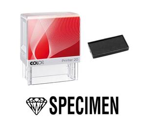 Tampon encreur Spécimen COLOP printer 20 38x14mm Noir