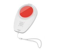 Tampon encreur - Tampon de marquage du pouce rouge, kit d'impression d'identité | Encre imperméable avec cordon, de tampon portable de signature, outil notaire de sécurité juridique à des fins