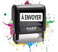 Tampon Encreur Trodat 4912 - Texte prédéterminé - Empreinte 47 x 18 mm - Tampon Pour Entreprise - 19 modèles disponibles (À ENVOYER)